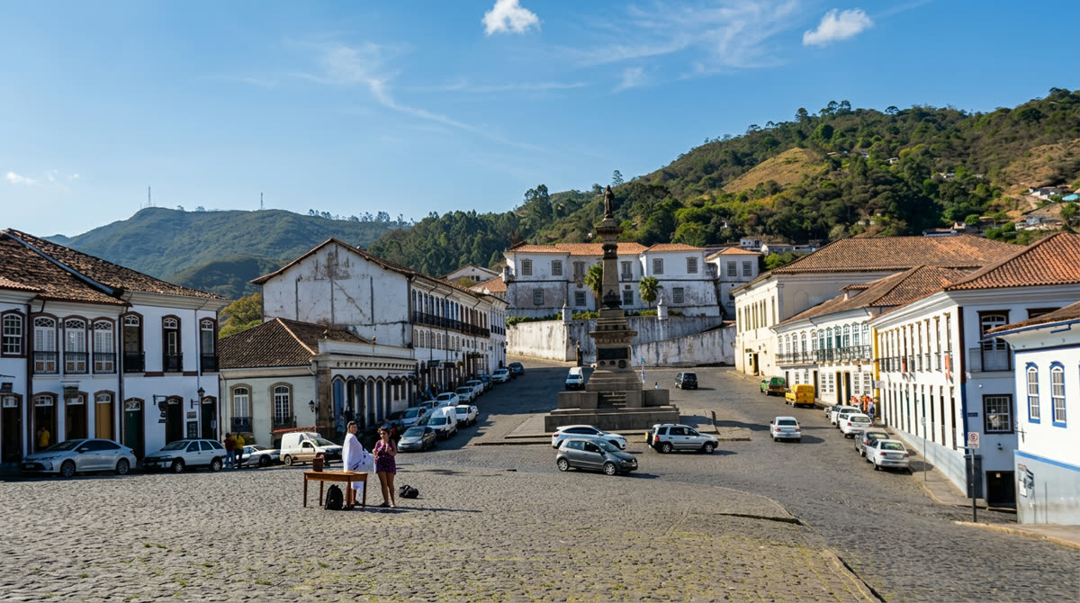 Vista de Coimbra, Minas Gerais