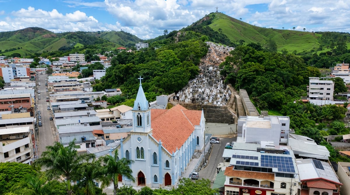 Vista de Coimbra, Minas Gerais