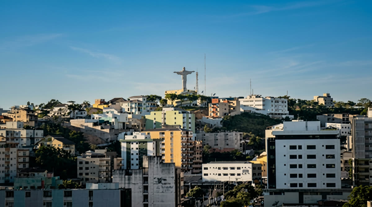 Vista de Conselheiro Lafaiete, Minas Gerais