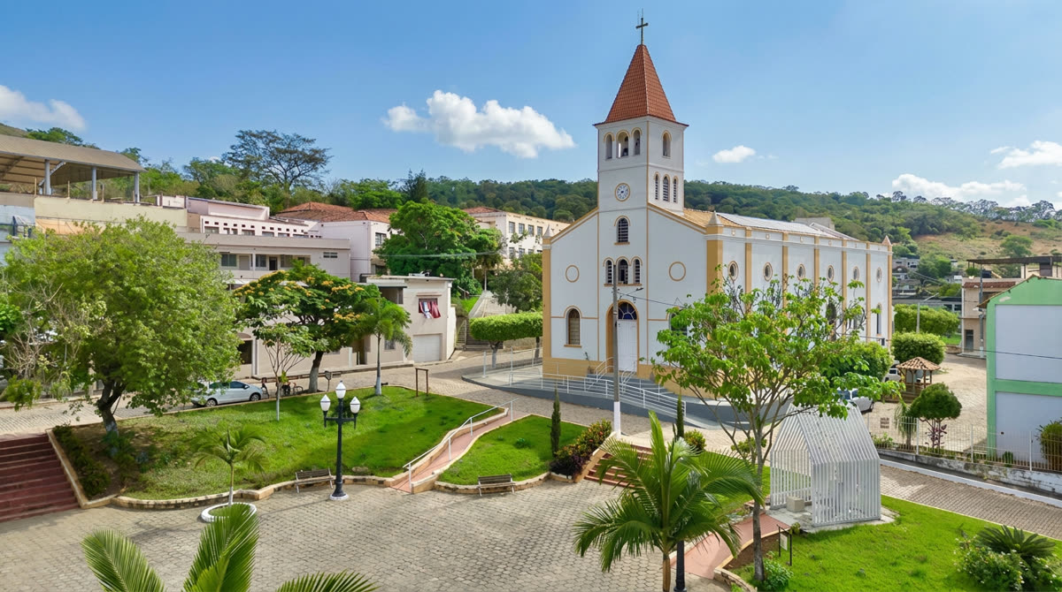 Vista de Eugenópolis, Minas Gerais