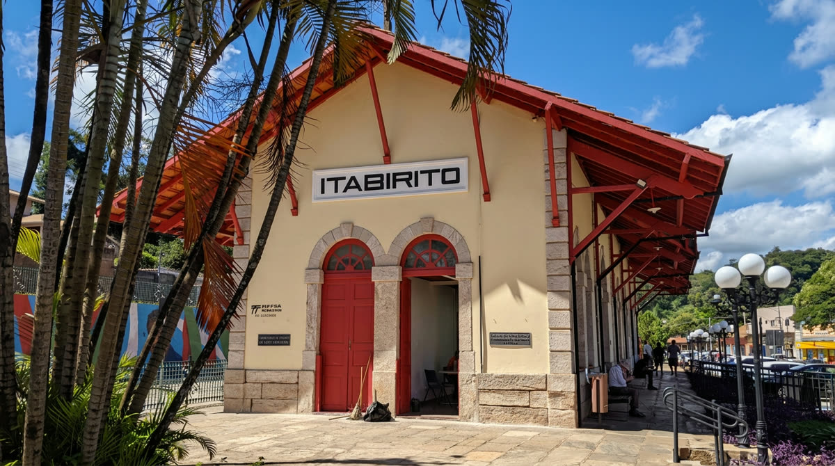 Vista de Itabirito, Minas Gerais