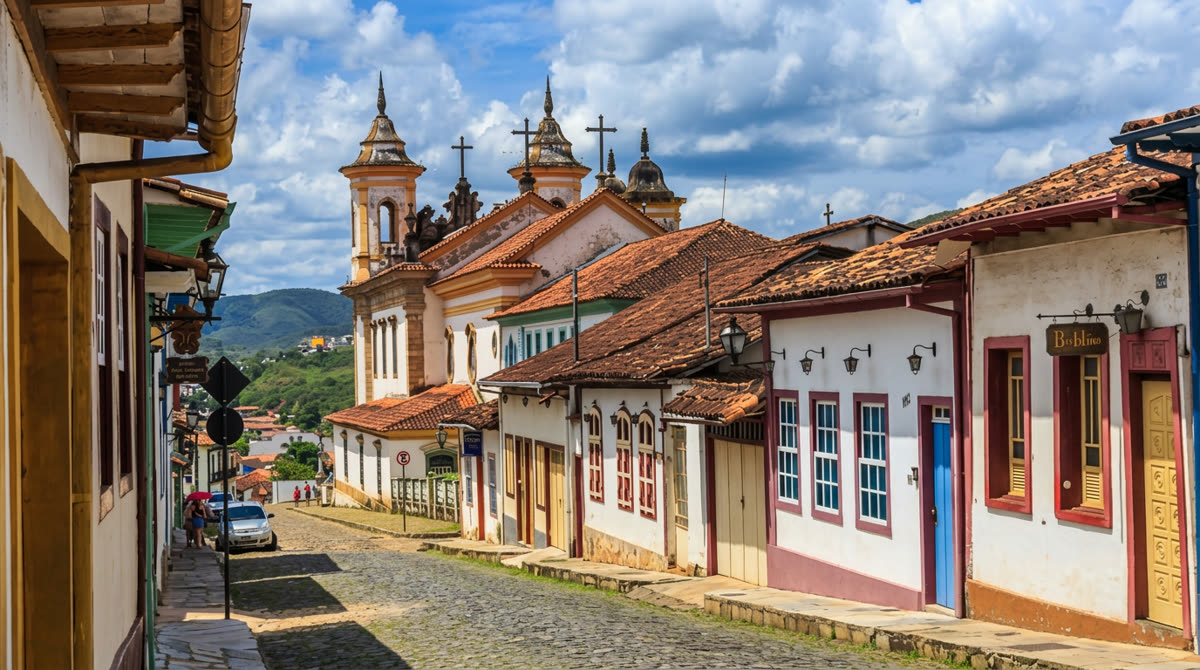 Vista de Mariana, Minas Gerais