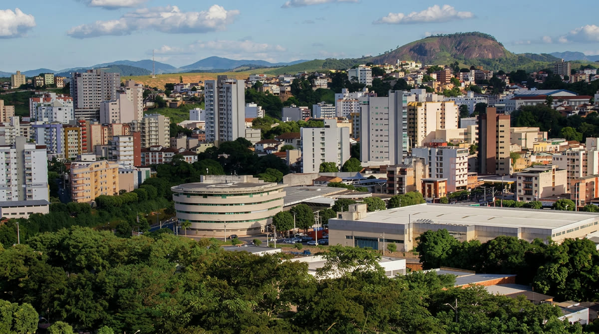 Vista de Muriaé, Minas Gerais