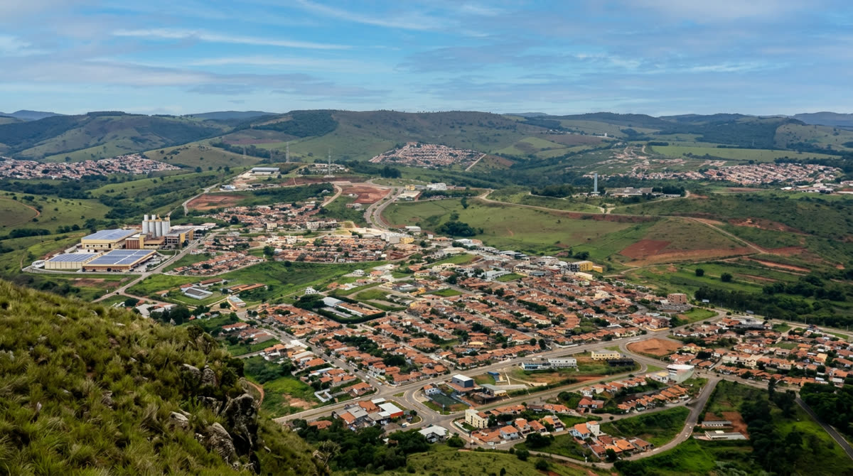 Vista de Ouro Branco, Minas Gerais