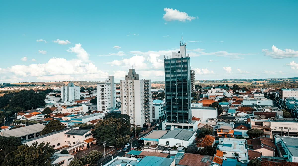 Vista de Ponte Nova, Minas Gerais