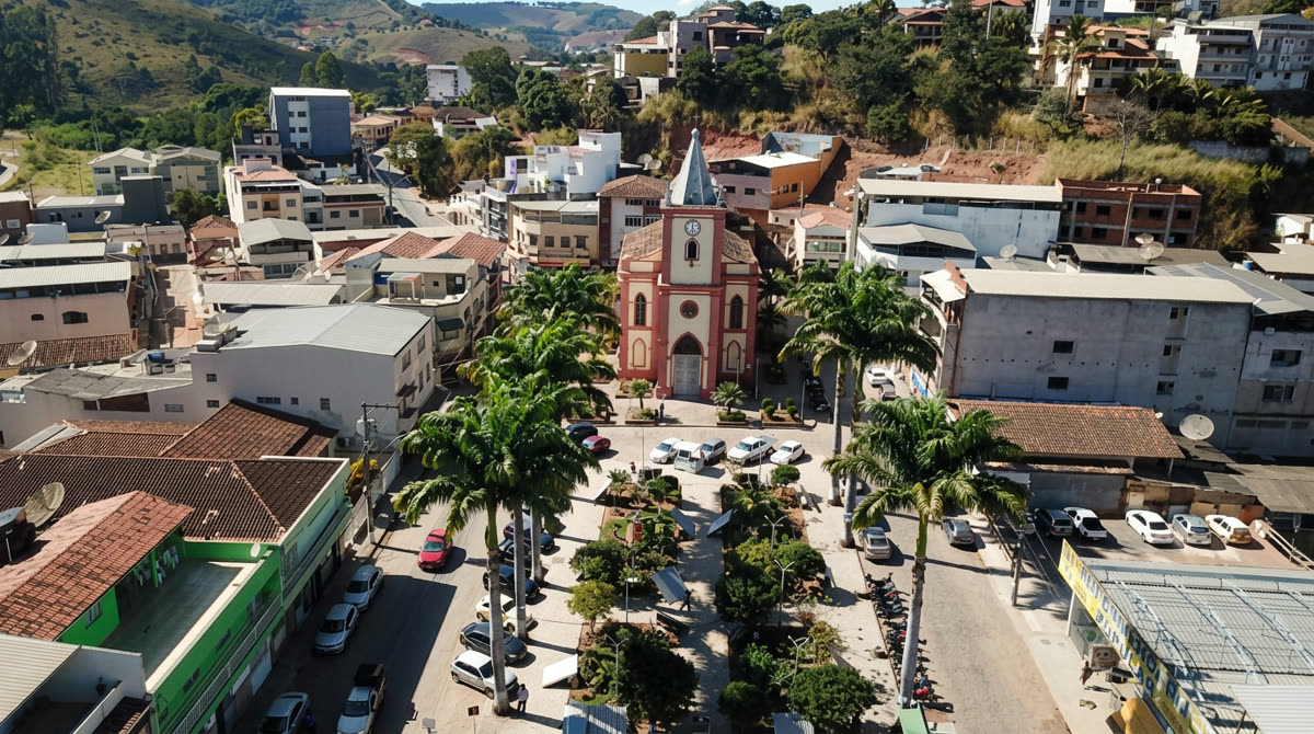 Vista de Teixeiras, Minas Gerais